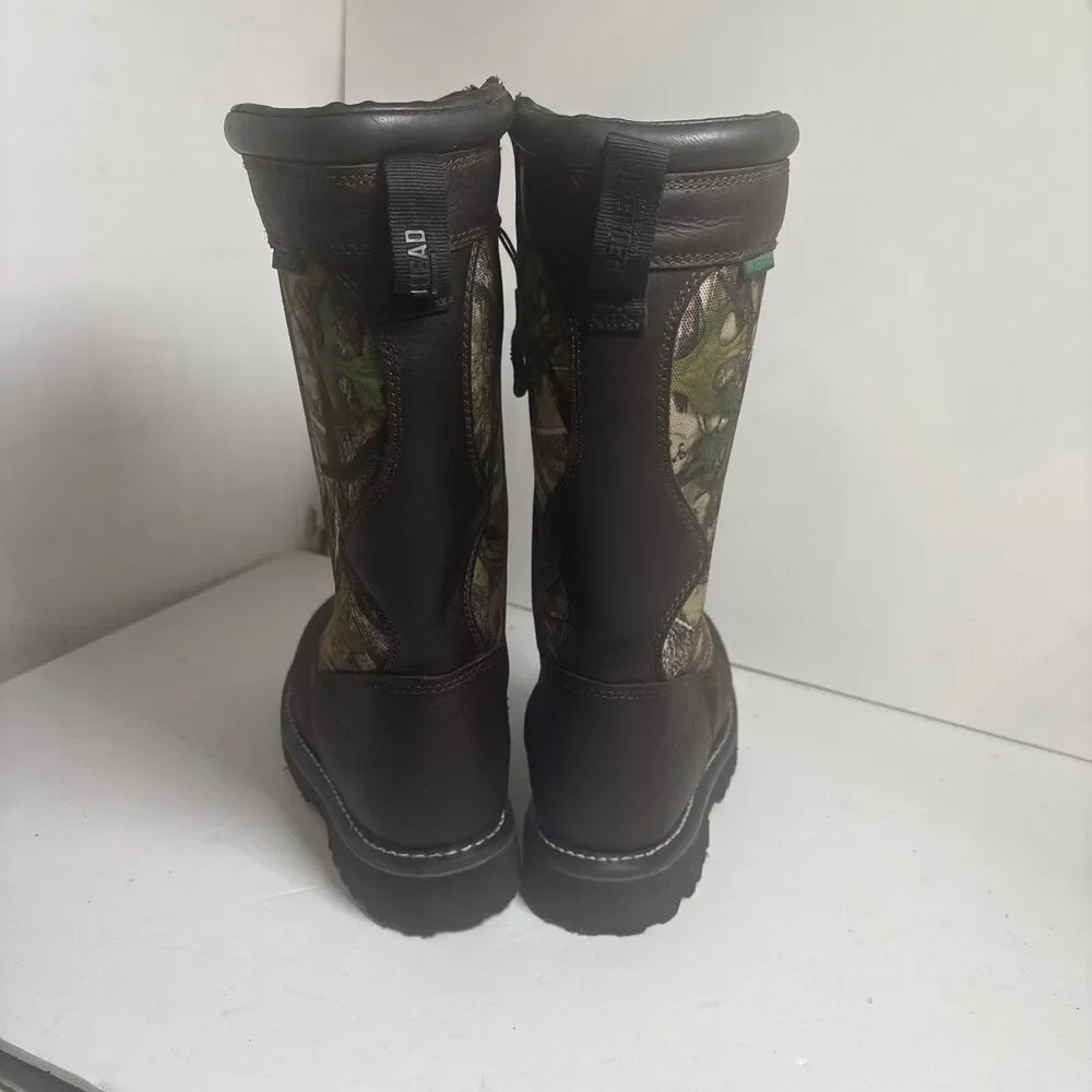 RED HEAD BAYOU III Waterproof Snake Boots Camo Size Men’s 6M  #3541632